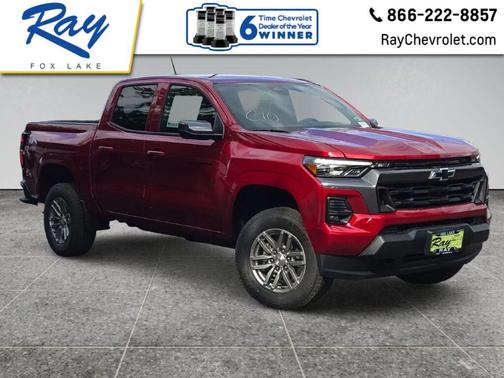 Radiant Red 2026 Chevrolet Colorado LT