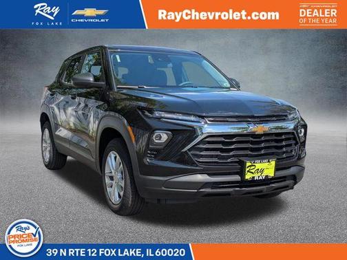 Mosaic Black Metallic 2026 Chevrolet Trailblazer LS