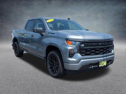 Sterling Gray Metallic 2023 Chevrolet Silverado 1500 Custom