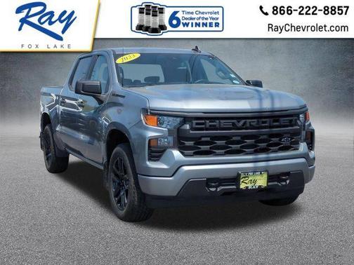 Sterling Gray Metallic 2023 Chevrolet Silverado 1500 Custom
