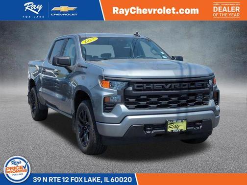 Sterling Gray Metallic 2023 Chevrolet Silverado 1500 Custom