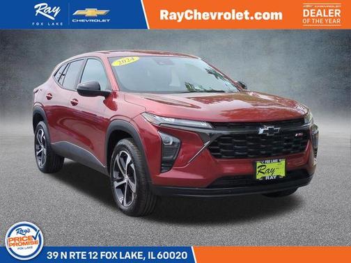 Crimson 2024 Chevrolet Trax 1RS