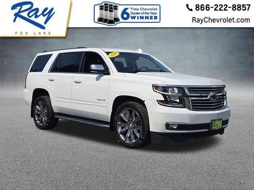 Summit White 2019 Chevrolet Tahoe Premier