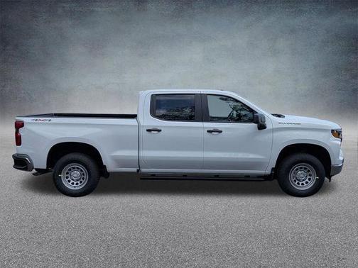 Summit White 2026 Chevrolet Silverado 1500 WT