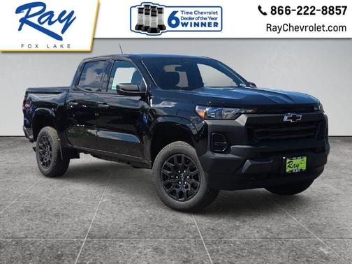 Black 2026 Chevrolet Colorado WT