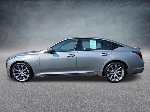 Silver Metallic 2023 Cadillac CT5 Sport AWD