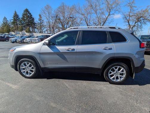 Billet Silver Metallic Clearcoat 2017 Jeep Cherokee Latitude