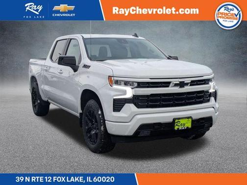Summit White 2026 Chevrolet Silverado 1500 RST