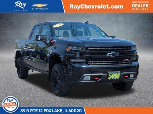 Black 2020 Chevrolet Silverado 1500 LT Trail Boss