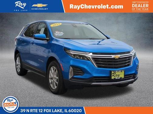 Rip Tide Blue 2024 Chevrolet Equinox LT