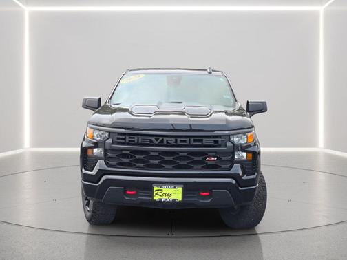 Black 2024 Chevrolet Silverado 1500 Custom Trail Boss