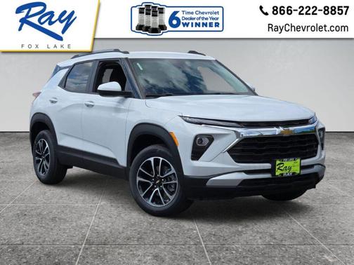 Summit White 2026 Chevrolet Trailblazer LT