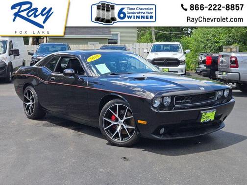 Brilliant Black Clearcoat 2010 Dodge Challenger SRT8