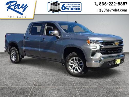 Sterling Gray Metallic 2026 Chevrolet Silverado 1500 LT