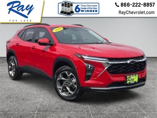 Red 2026 Chevrolet Trax LT