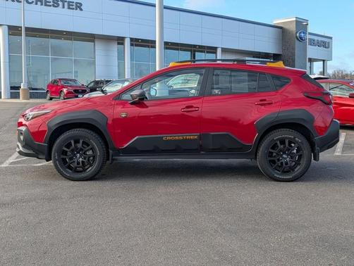 Red 2025 Subaru Crosstrek Wilderness