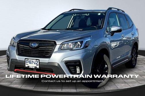 Ice Silver Metallic 2020 Subaru Forester Sport