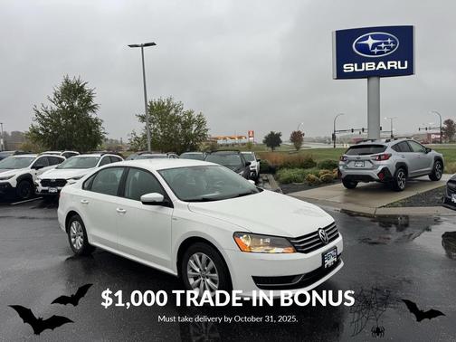 2015 Volkswagen Passat 1.8T Auto Wolfsburg Ed