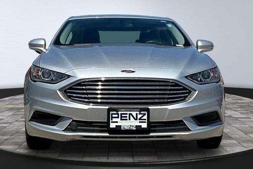 Silver 2017 Ford Fusion SE