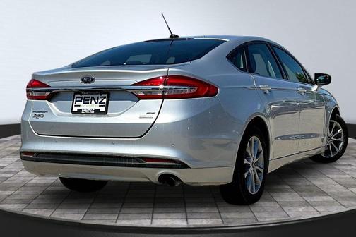Silver 2017 Ford Fusion SE