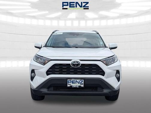 White 2020 Toyota RAV4 XLE