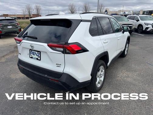 White 2020 Toyota RAV4 XLE