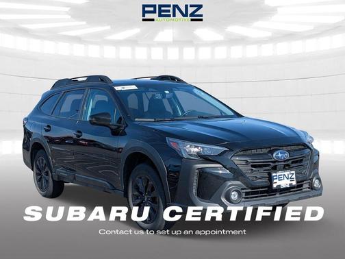 Crystal Black Silica 2023 Subaru Outback Onyx Edition