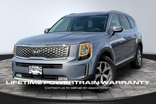 Gray 2021 Kia Telluride EX
