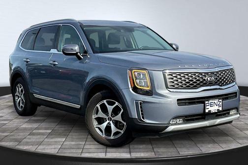Gray 2021 Kia Telluride EX