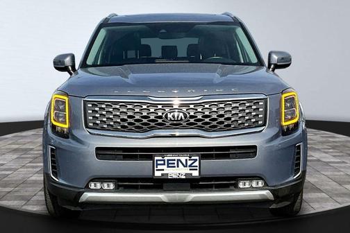 Gray 2021 Kia Telluride EX