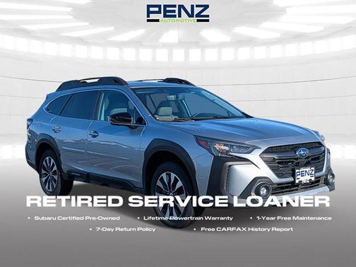 Silver 2025 Subaru Outback Limited