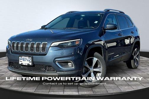 Blue 2020 Jeep Cherokee Limited