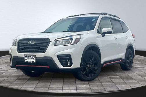 Crystal White Pearl 2020 Subaru Forester Sport