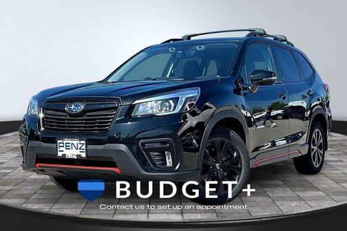 Crystal Black Silica 2019 Subaru Forester Sport