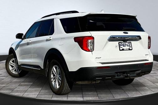 White 2024 Ford Explorer XLT