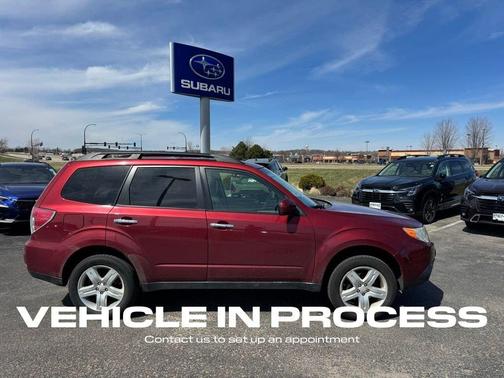 Camellia Red Pearl 2010 Subaru Forester 2.5X Limited