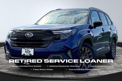 Blue 2026 Subaru Forester Sport