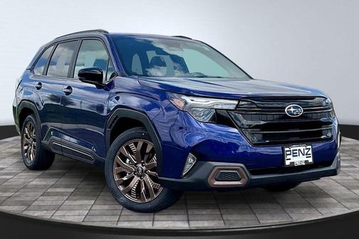 Blue 2026 Subaru Forester Sport