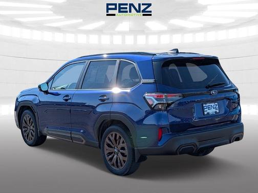 Blue 2025 Subaru Forester Sport