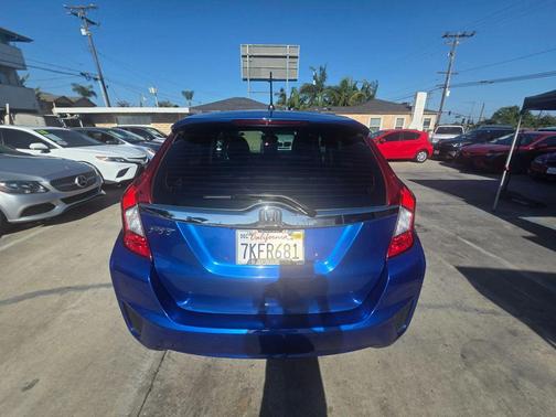 Aegean Blue Metallic 2015 Honda Fit EX-L