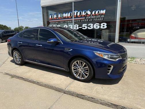 Horizon Blue 2016 Kia Optima SXL Turbo