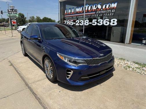 Horizon Blue 2016 Kia Optima SXL Turbo