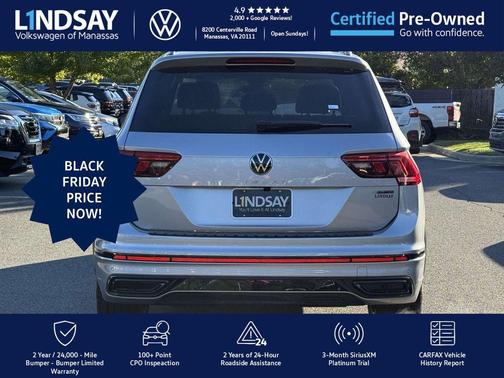 2024 Volkswagen Tiguan 2.0T SE R-Line Black 4MOTION