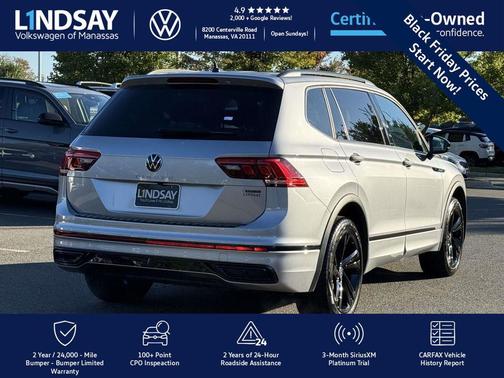 2024 Volkswagen Tiguan 2.0T SE R-Line Black 4MOTION