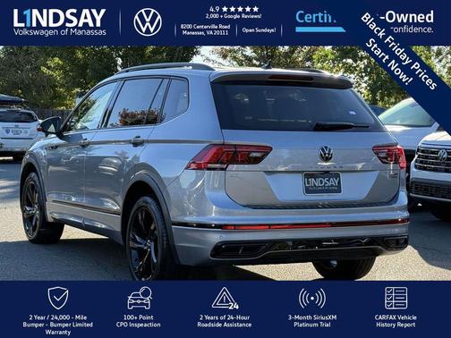 2024 Volkswagen Tiguan 2.0T SE R-Line Black 4MOTION