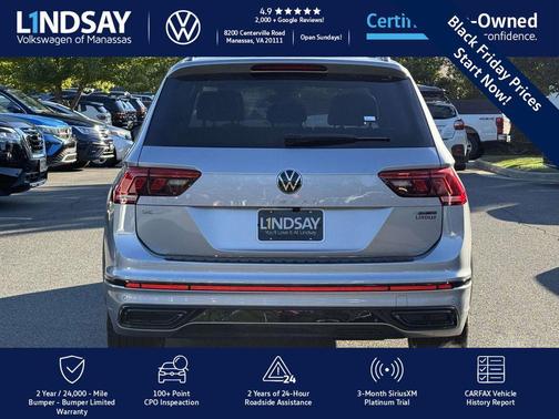 2024 Volkswagen Tiguan 2.0T SE R-Line Black 4MOTION