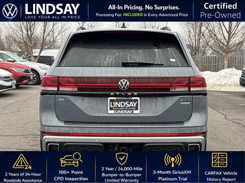 2025 Volkswagen Atlas 2.0T Peak Edition