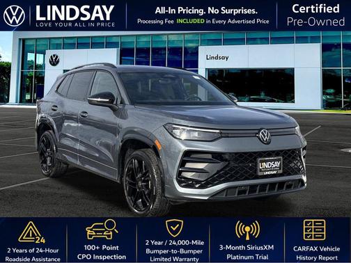 2025 Volkswagen Tiguan 2.0T SE R-Line Black 4MOTION