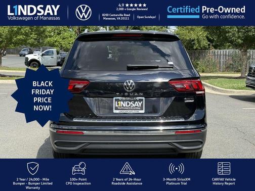 2022 Volkswagen Tiguan 2.0T SE 4MOTION