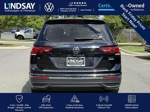 2022 Volkswagen Tiguan 2.0T SE 4MOTION